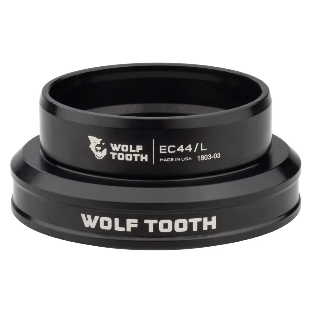uPRISE Bikes Wolf Tooth Performance External Lower Cup Headset - Black | Price match, 365 day return s, 18-Month Warranty, Finance Available & Free UK Delivery