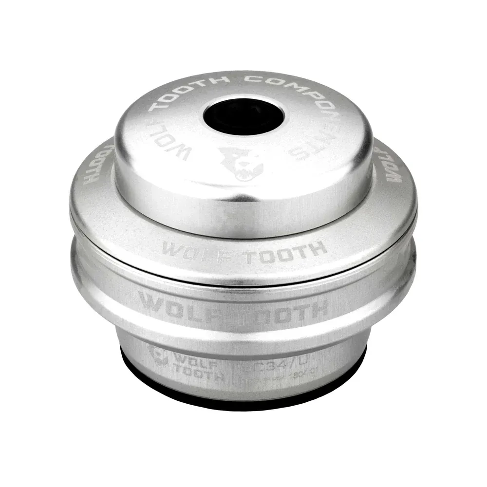 uPRISE Bikes Wolf Tooth Performance External Upper EC34/28. 6 Cup Headset - Silver | Price match, 365 day return s, 18-Month Warranty, Finance Available & Free UK Delivery