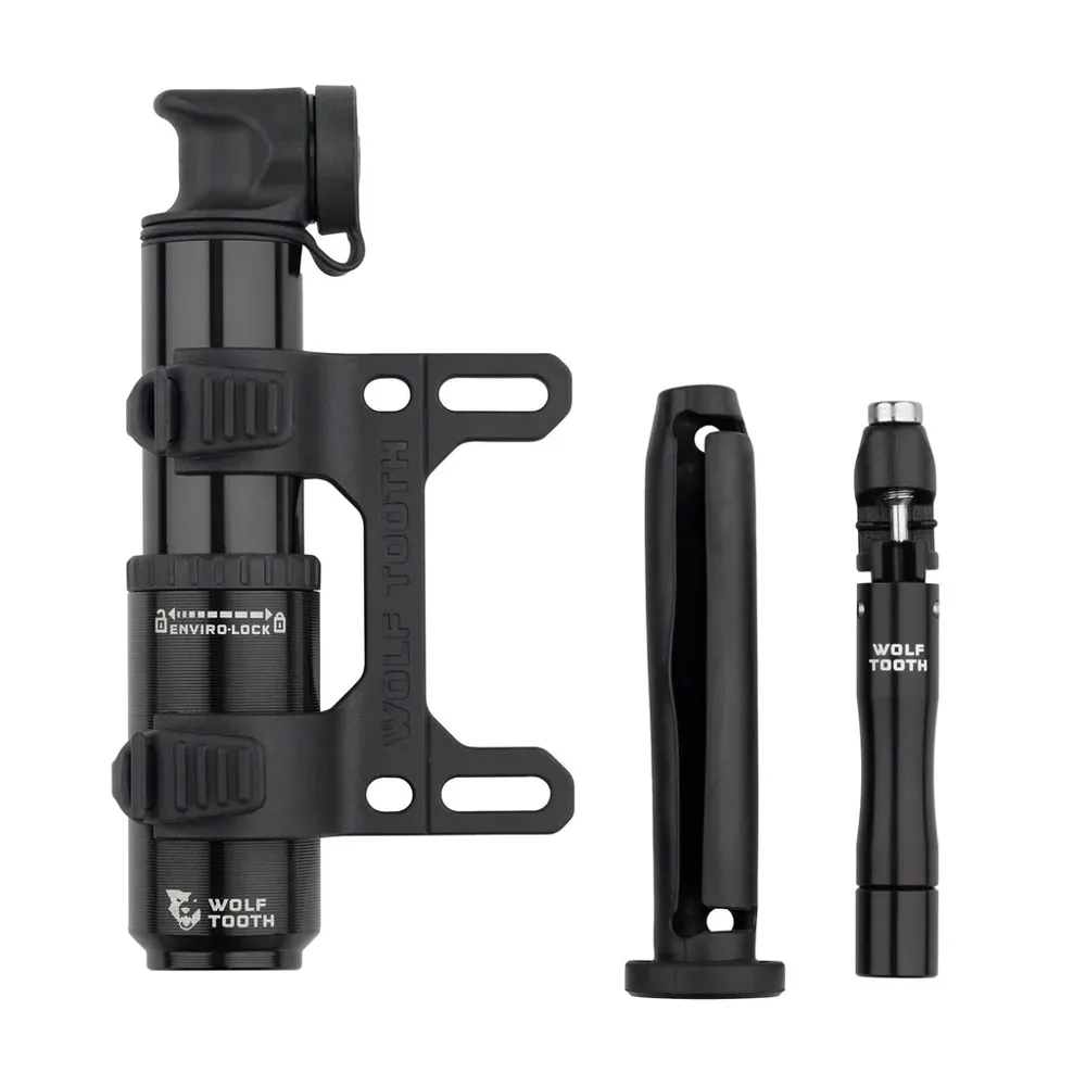 uPRISE Bikes Wolf Tooth EnCase System Pump 40cc 70psi + Chain Tyre Plug Mui-Tool | Price match, 365 day return s, 18-Month Warranty, Finance Available & Free UK Delivery