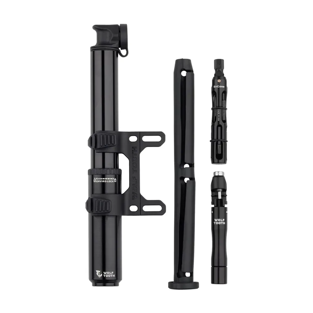 uPRISE Bikes Wolf Tooth EnCase System Pump 85cc - Hex Bit Wrench Chain Tyre Plug Mui-Tools | Price match, 365 day return s, 18-Month Warranty, Finance Available & Free UK Delivery
