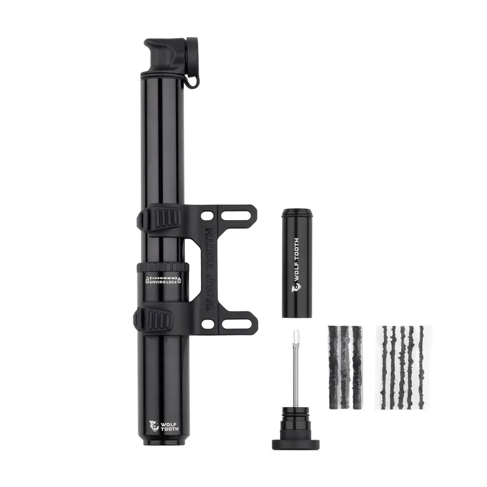 uPRISE Bikes Wolf Tooth EnCase System Pump 85cc 70psi - Tyre Plug Tool | Price match, 365 day return s, 18-Month Warranty, Finance Available & Free UK Delivery