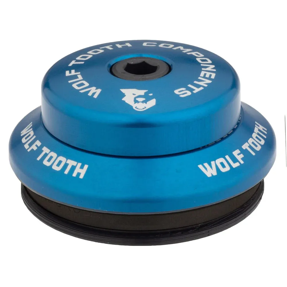 uPRISE Bikes Wolf Tooth Performance Integrated Upper IS41/28. 6 Headset - Blue | Price match, 365 day return s, 18-Month Warranty, Finance Available & Free UK Delivery