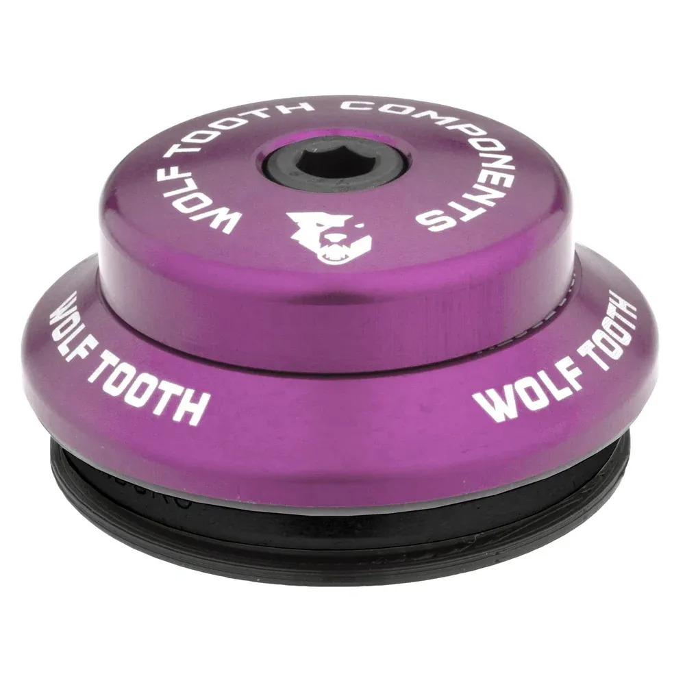 uPRISE Bikes Wolf Tooth Performance Integrated Upper IS41/28. 6 Headset - Purple | Price match, 365 day return s, 18-Month Warranty, Finance Available & Free UK Delivery