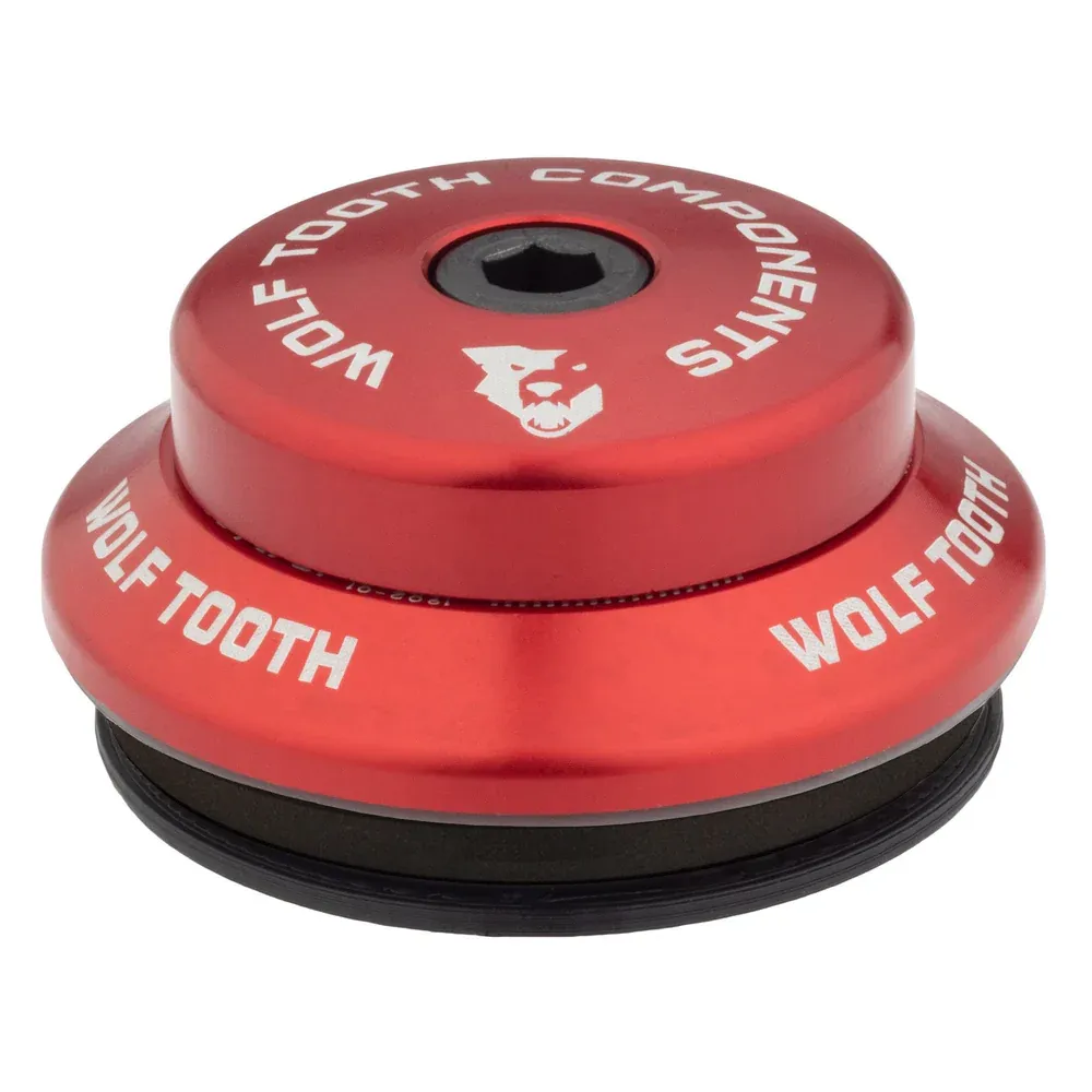 uPRISE Bikes Wolf Tooth Performance Integrated Upper IS41/28. 6 Headset - Red | Price match, 365 day return s, 18-Month Warranty, Finance Available & Free UK Delivery