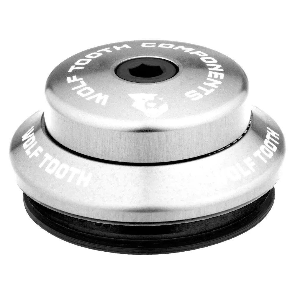 uPRISE Bikes Wolf Tooth Performance Integrated Upper IS41/28. 6 Headset - Silver | Price match, 365 day return s, 18-Month Warranty, Finance Available & Free UK Delivery