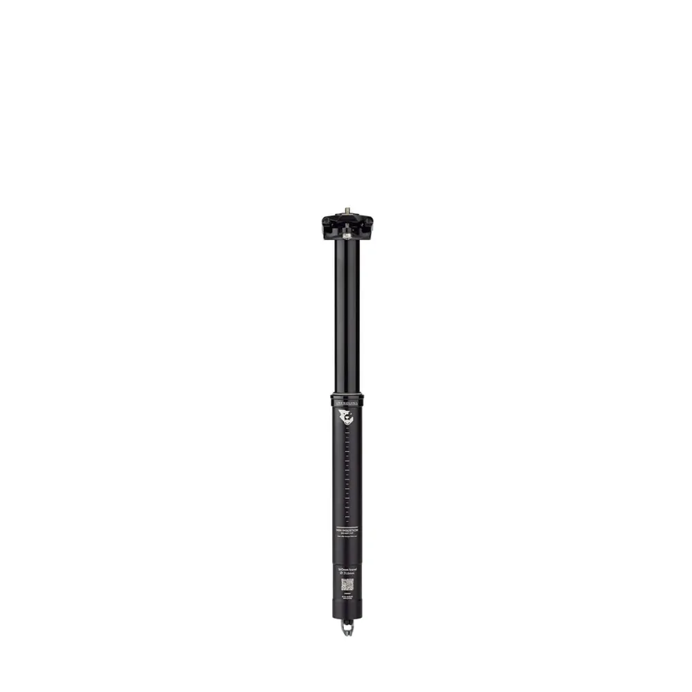 uPRISE Bikes Wolf Tooth Resolve Dropper Seatpost Rev2 - 31.6mm - Black | Price match, 365 day return s, 18-Month Warranty, Finance Available & Free UK Delivery