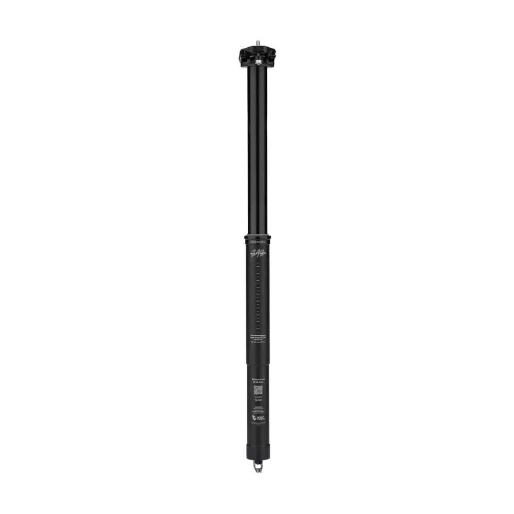 uPRISE Bikes Wolf Tooth Resolve Dropper Seatpost Rev2 - 34.9mm - Black | Price match, 365 day return s, 18-Month Warranty, Finance Available & Free UK Delivery