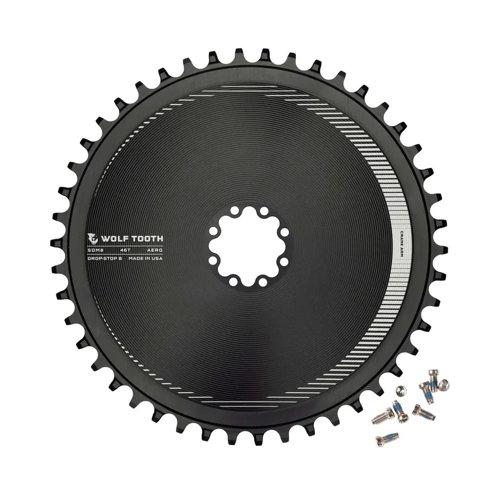 uPRISE Bikes Wolf Tooth Direct Mount Aero SRAM 8-Bolt 12 Speed Road Chainrings | Price match, 365 day return s, 18-Month Warranty, Finance Available & Free UK Delivery