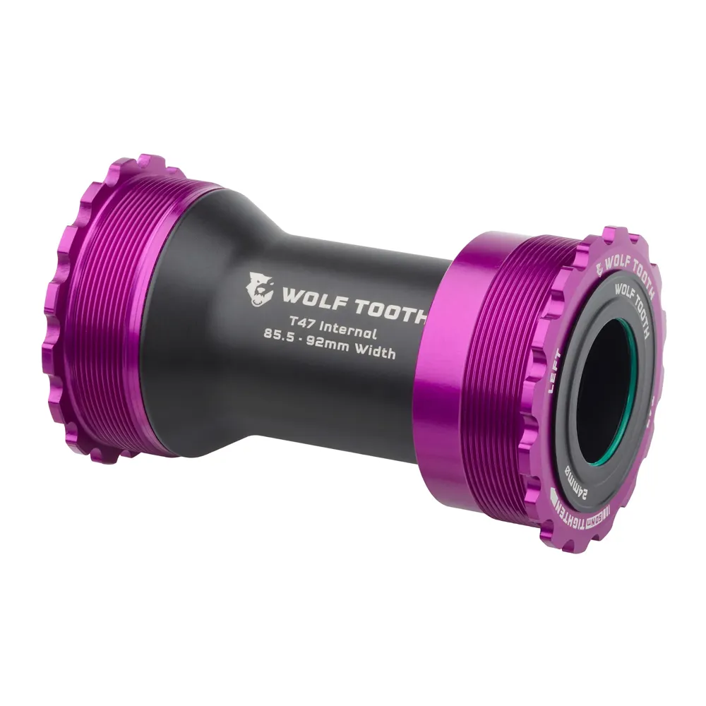 uPRISE Bikes Wolf Tooth T47i Internal Bottom Bracket - Uraviolet Purple | Price match, 365 day return s, 18-Month Warranty, Finance Available & Free UK Delivery
