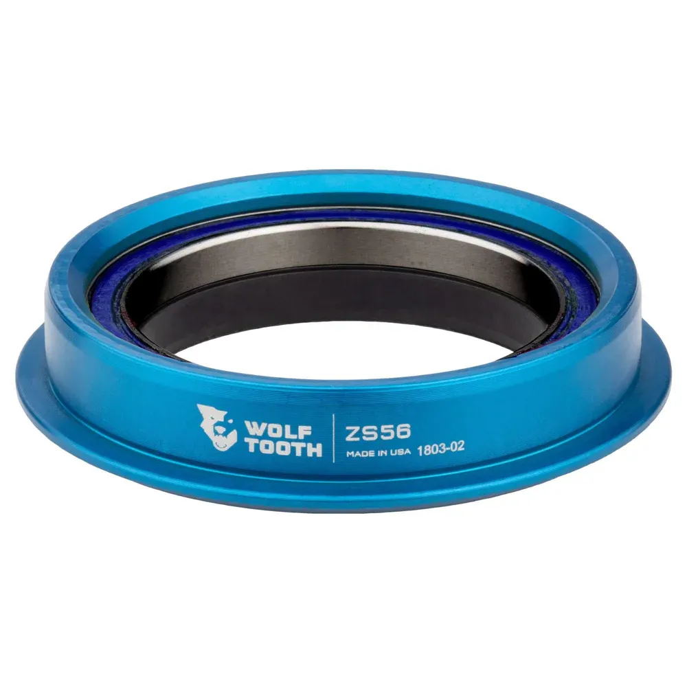 uPRISE Bikes Wolf Tooth Performance Zero Stack Lower ZS56/40 Headset - Blue | Price match, 365 day return s, 18-Month Warranty, Finance Available & Free UK Delivery