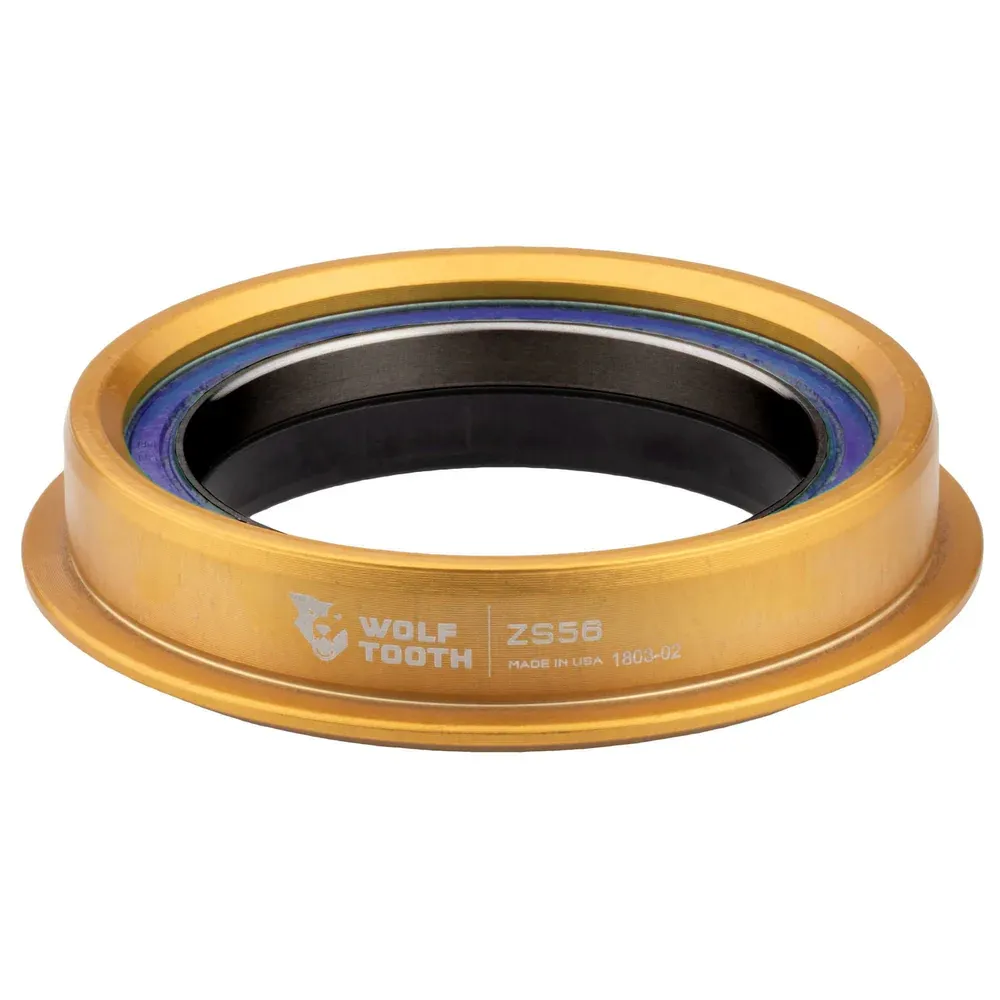 uPRISE Bikes Wolf Tooth Performance Zero Stack Lower ZS56/40 Headset - Gold | Price match, 365 day return s, 18-Month Warranty, Finance Available & Free UK Delivery