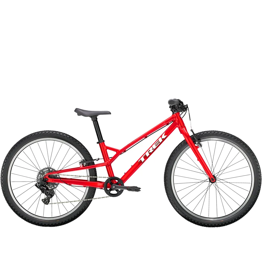 uPRISE Bikes Trek Wahoo 24 Path 24w 2025 Kids Bike - Viper Red | Price match, 365 day return s, 18-Month Warranty, Finance Available & Free UK Delivery