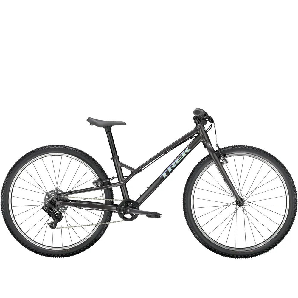 uPRISE Bikes Trek Wahoo Path 26w Junior Hybrid Bike - Dnister Black | Price match, 365 day return s, 18-Month Warranty, Finance Available & Free UK Delivery