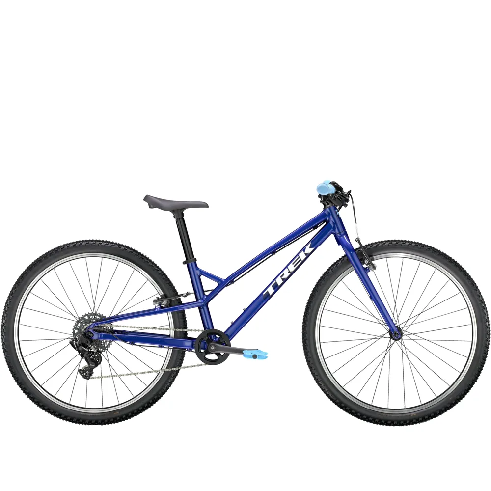 uPRISE Bikes Trek Wahoo Path 26w Junior Hybrid Bike - Hex Blue | Price match, 365 day return s, 18-Month Warranty, Finance Available & Free UK Delivery