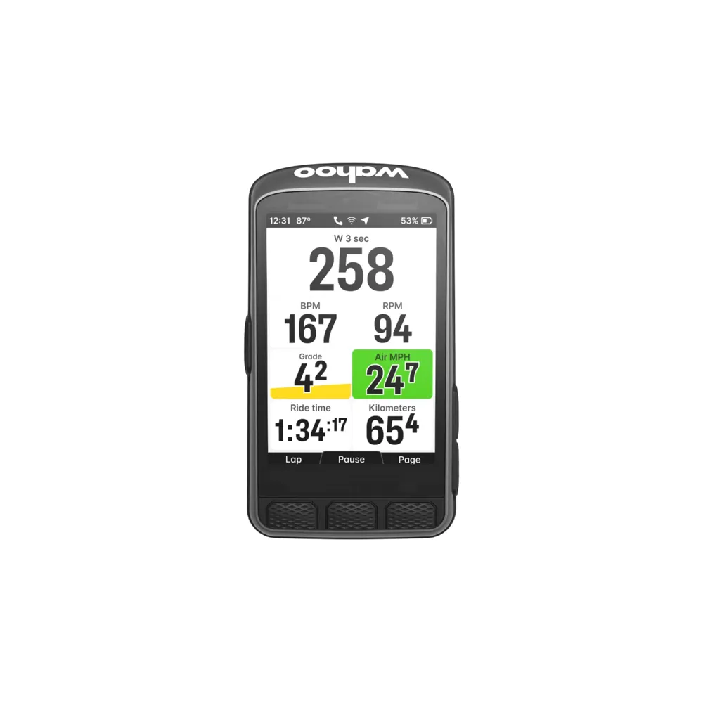 uPRISE Bikes Wahoo Fitness Element Ace GPS Cycling Computer - Black | Price match, 365 day return s, 18-Month Warranty, Finance Available & Free UK Delivery