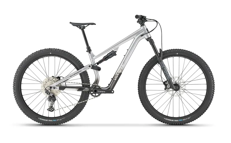 Whyte Syphon S 29er 2026 Full Suspension Mountain Bike - Raw Silver