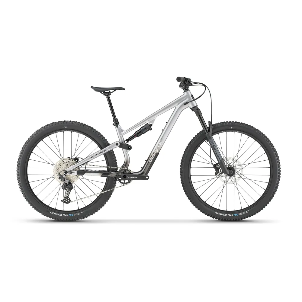 uPRISE Bikes Whyte Bikes Whyte Syphon S 29er 2026 Full Suspension Mountain Bike - Raw Silver | Price match, 365 day returns, 18-Month Warranty, Finance Available & Free UK Delivery