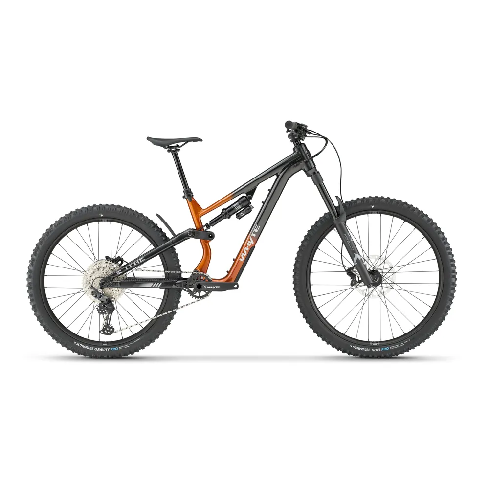 uPRISE Bikes Whyte Bikes Whyte Sythe S 2026 Full Suspension Mountain Bike - Tiger Orange | Price match, 365 day returns, 18-Month Warranty, Finance Available & Free UK Delivery