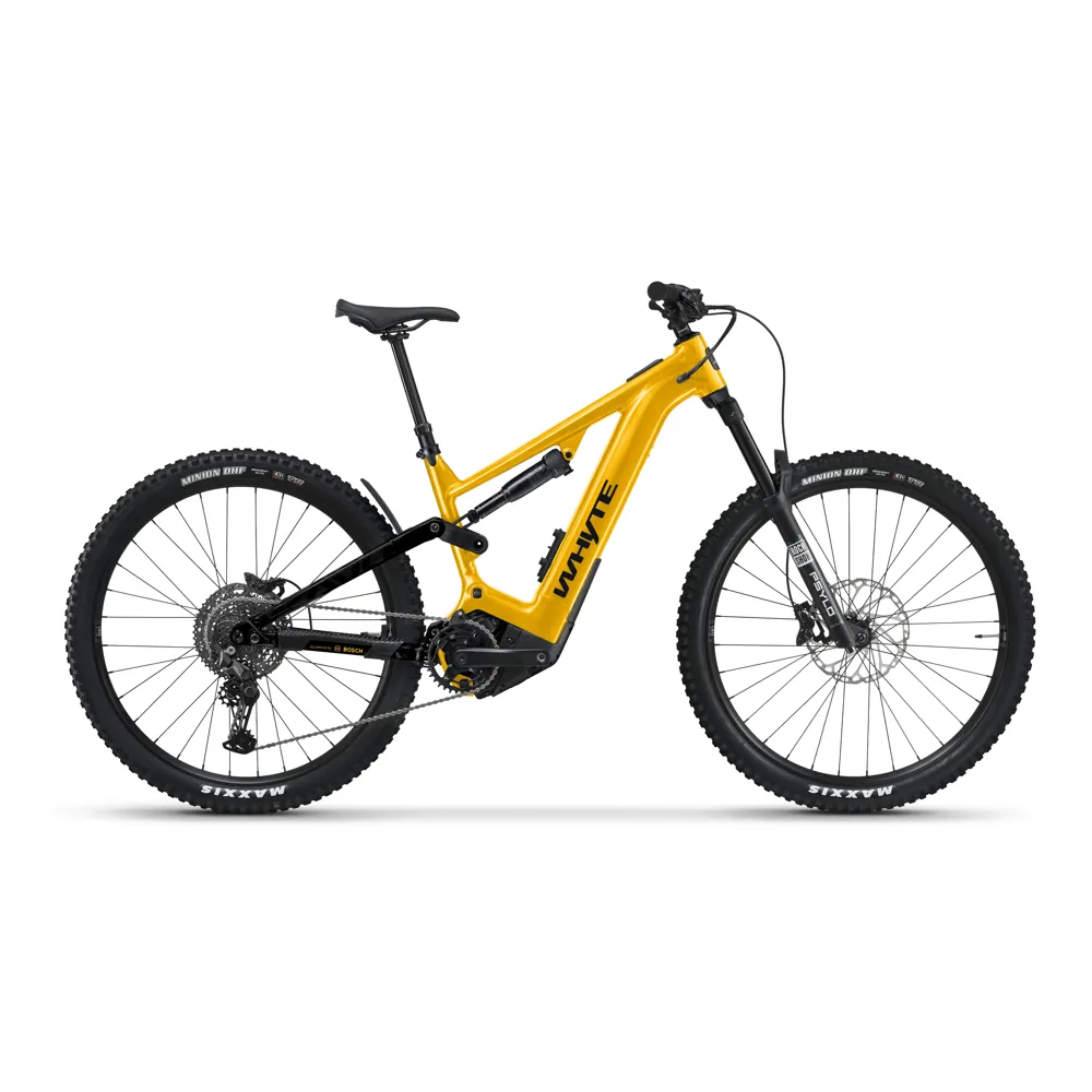 uPRISE Bikes Whyte Bikes Whyte Kado S 800 2026 Full Suspension Electric Mountain Bike -  Yellow | Price match, 365 day return s, 18-Month Warranty, Finance Available & Free UK Delivery