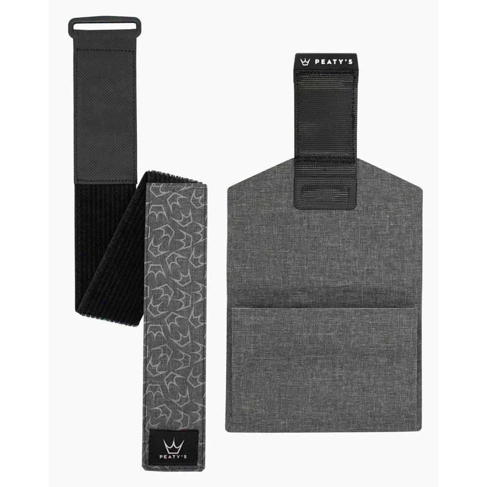 uPRISE Bikes Peaty's HoldFast Trail Tool Wrap - Grey | Price match, 365 day return s, 18-Month Warranty, Finance Available & Free UK Delivery