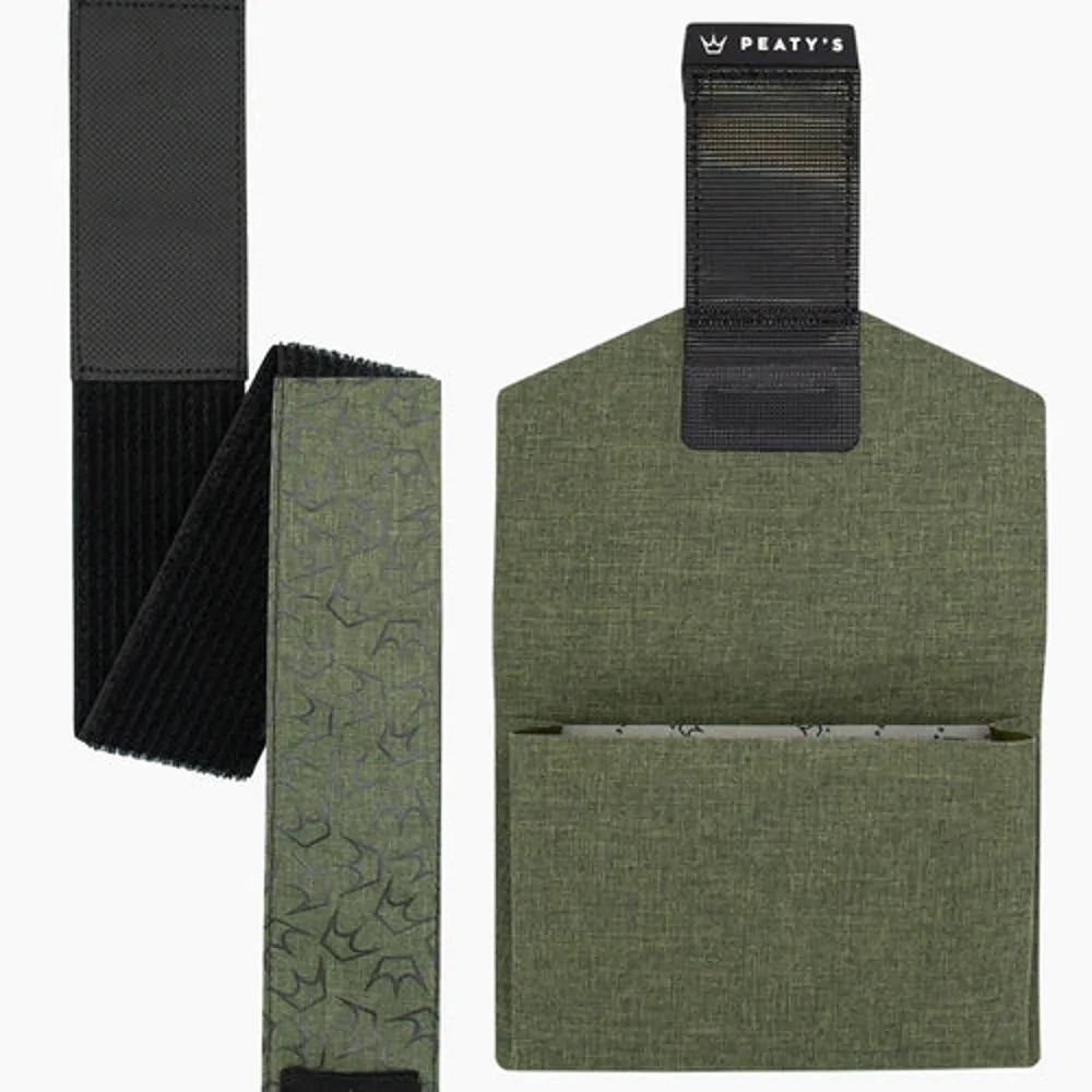 uPRISE Bikes Peaty's HoldFast Trail Tool Wrap - Moss Green | Price match, 365 day return s, 18-Month Warranty, Finance Available & Free UK Delivery
