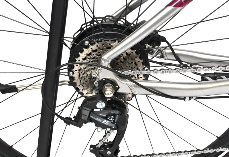 Ex Demo Ridgeback Arcus 1 Open Frame 2025 Electric Urban Bike - Medium - Silver-1