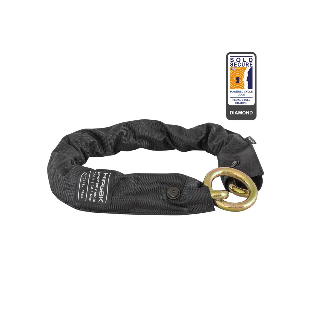 uPRISE Bikes Hiplok XL Chain - Black | Price match, 365 day returns, 18-Month Warranty, Finance Available & Free UK Delivery
