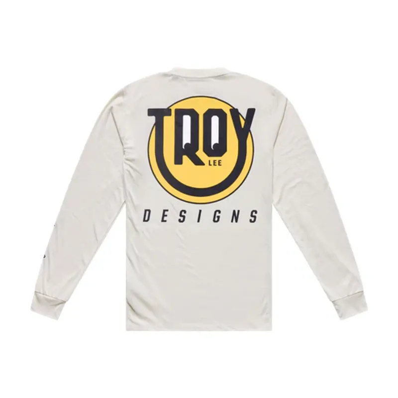 Troy Lee Designs Skyline Ride Youth Long Sleeve T-Shirt - Happy Pumice-1