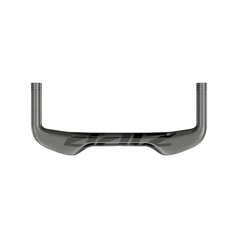 Zipp Vukabull 38cm C-C 20 Drop 31.8: Road Carbon Base Bar - Black-2