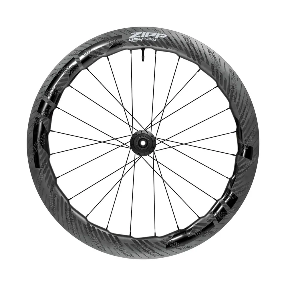 uPRISE Bikes Zipp ZIPP 454 NSW Carbon Tubeless Disc C1 700c Front Wheel - Standard Graphic | Price match, 365 day return s, 18-Month Warranty, Finance Available & Free UK Delivery