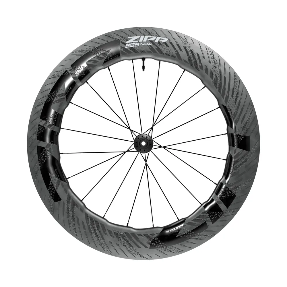 uPRISE Bikes Zipp 858 NSW Carbon Tubeless Disc Brake Rear Road Wheel - D1 | Price match, 365 day returns, 18-Month Warranty, Finance Available & Free UK Delivery
