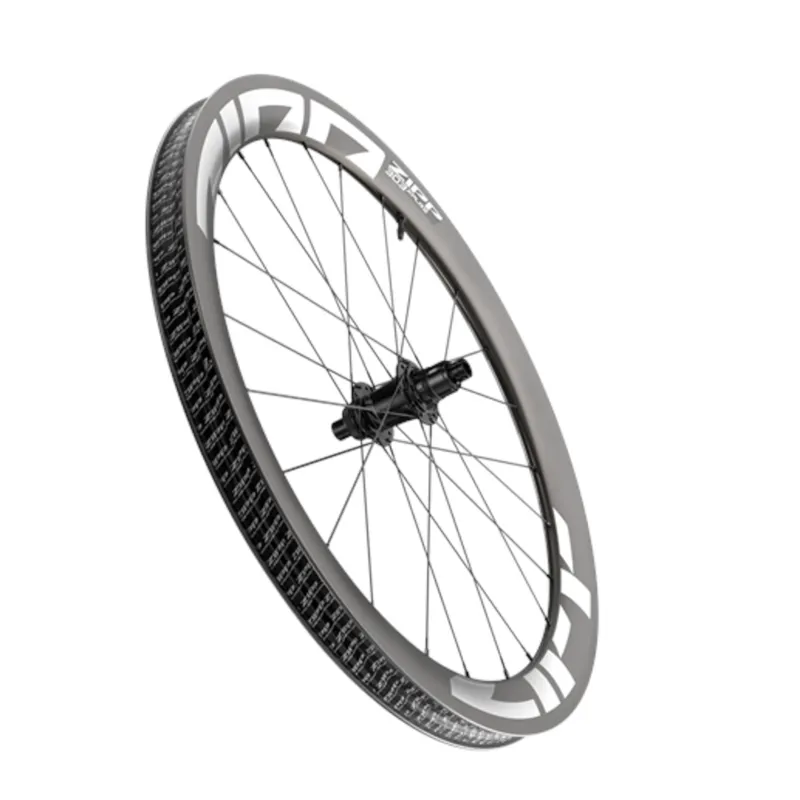 Zipp 303 XPLR S Carbon B1 700c Gravel Front Wheel - White Graphic-1