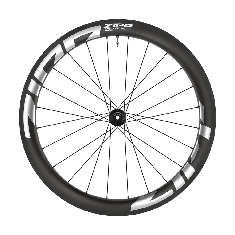 uPRISE Bikes Zipp 303 XPLR S Carbon B1 700c Rear Gravel Wheel - White Graphic | Price match, 365 day returns, 18-Month Warranty, Finance Available & Free UK Delivery