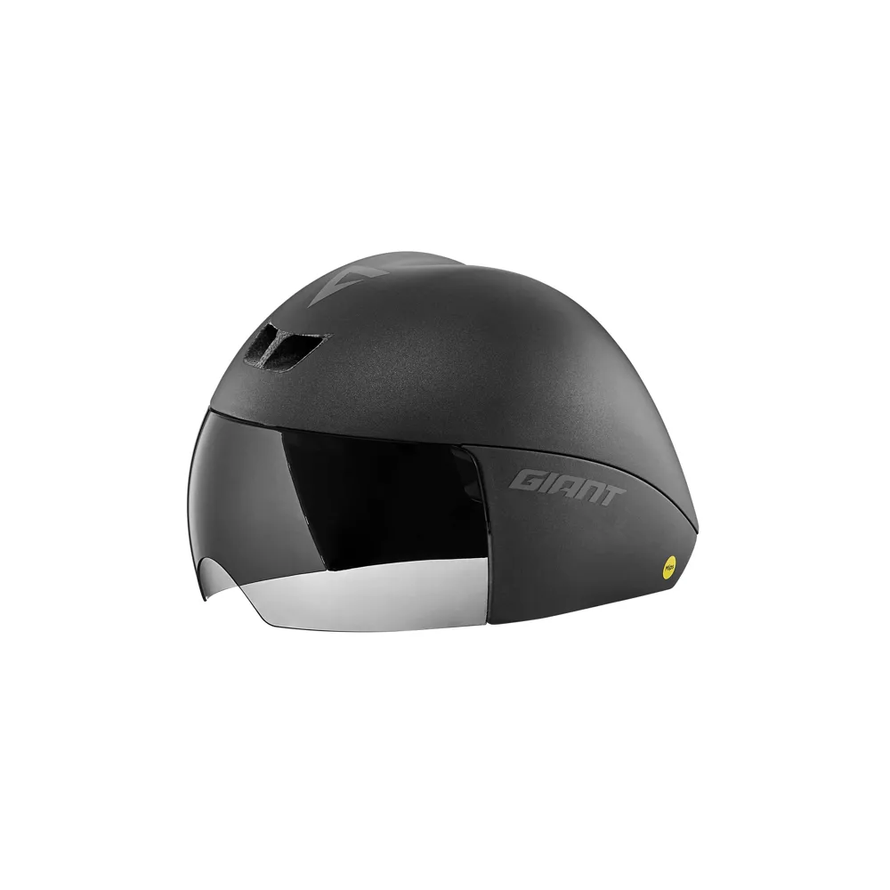 uPRISE Bikes Giant Rivet Mips TT/Aero Helmet - Black | Price match, 365 day return s, 18-Month Warranty, Finance Available & Free UK Delivery