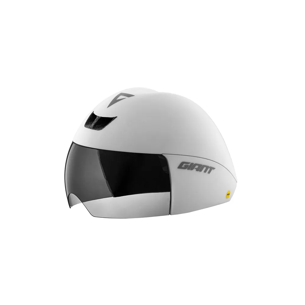 uPRISE Bikes Giant Rivet Mips TT/Aero Helmet - White | Price match, 365 day return s, 18-Month Warranty, Finance Available & Free UK Delivery