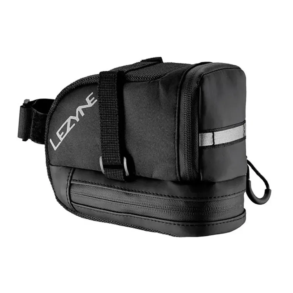 uPRISE Bikes Lezyne Caddy Saddle Bag - Black - Large | Price match, 365 day return s, 18-Month Warranty, Finance Available & Free UK Delivery