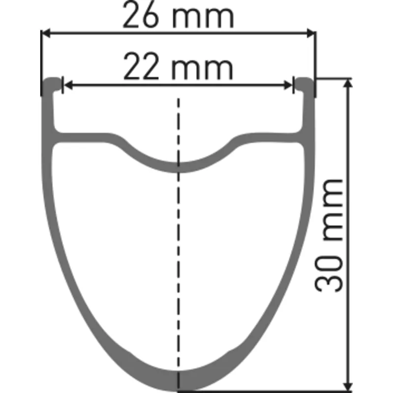 Dt Swiss A 1800 SPLINE Centre Lock Disc Clincher 30 x 22mm Front Road Wheel-2