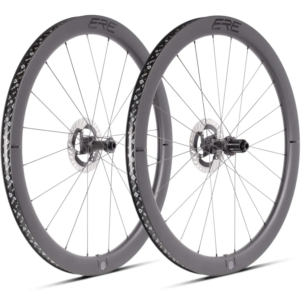 uPRISE Bikes Ere Research ERE Explorator CCR45 700c Carbon Road Wheelset - Black | Price match, 365 day returns, 18-Month Warranty, Finance Available & Free UK Delivery