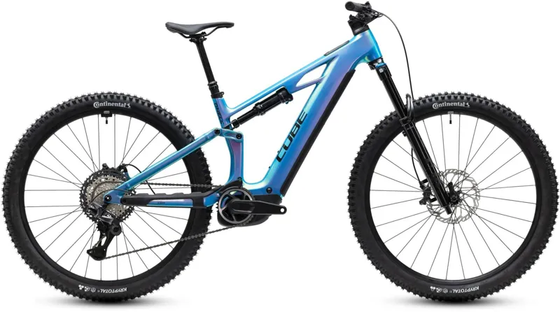 Cube Stereo Hybrid One44 HPC SLX 800wh 2027 Electric MTB - Dream/Black