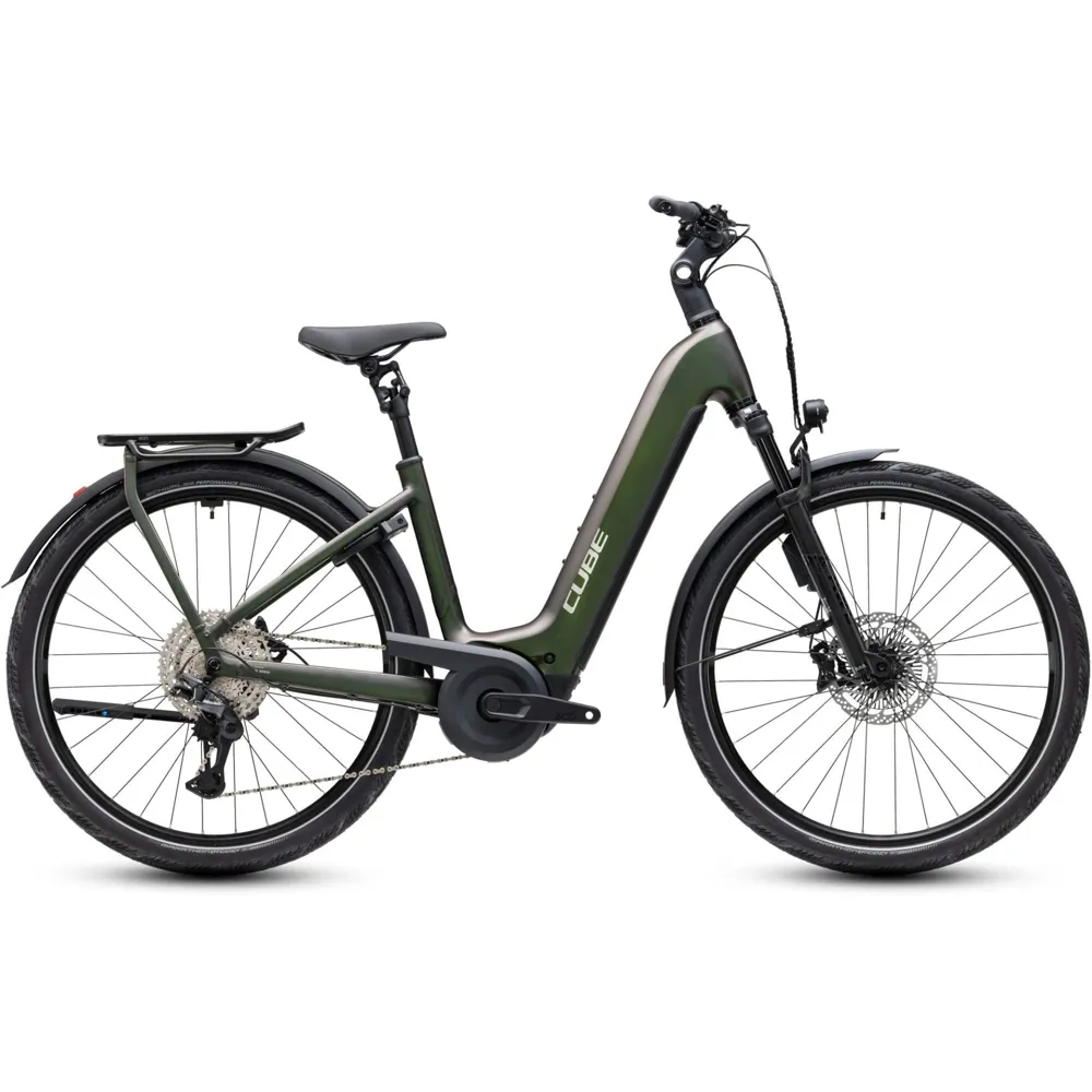 uPRISE Bikes Cube Kathmandu Hybrid EXC 800wh Easy Entry 2027 Electric Hybrid Bike - Stellar/Chrome | Price match, 365 day returns, 18-Month Warranty, Finance Available & Free UK Delivery