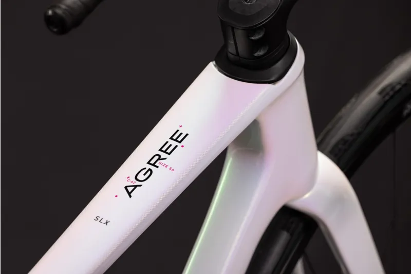 Cube Agree C:62 SLX 2027 Carbon Road Bike - Unicorn/Pink-2