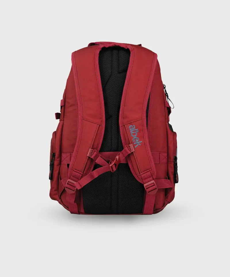 Albek Dudley Backpack - Burgundy-1