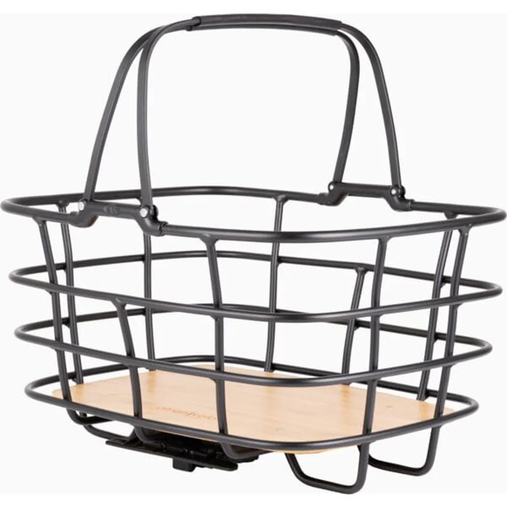 uPRISE Bikes Atranvelo AVS Duo Large Basket - 27 Litres - Black | Price match, 365 day return s, 18-Month Warranty, Finance Available & Free UK Delivery