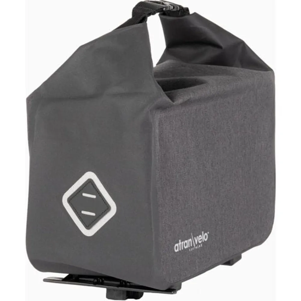 uPRISE Bikes Atranvelo AVS Travel Top Rack Bag - 10.5 Litres - Black | Price match, 365 day return s, 18-Month Warranty, Finance Available & Free UK Delivery