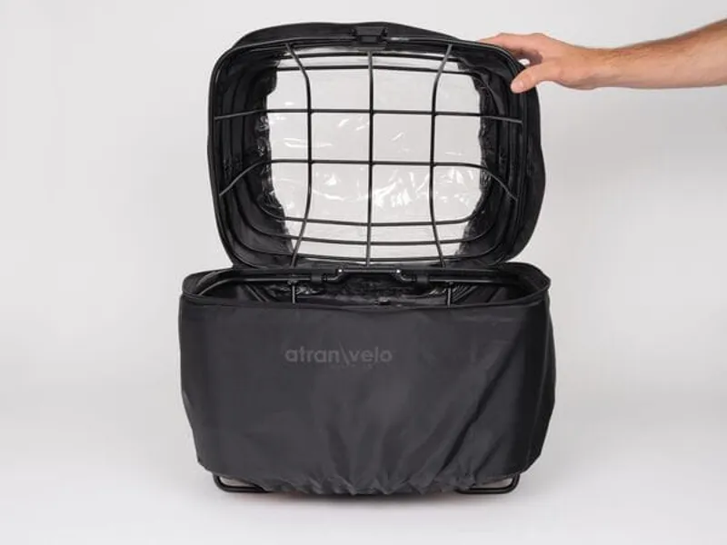 Atranvelo Rainy DUO Basket Cover - Black-1
