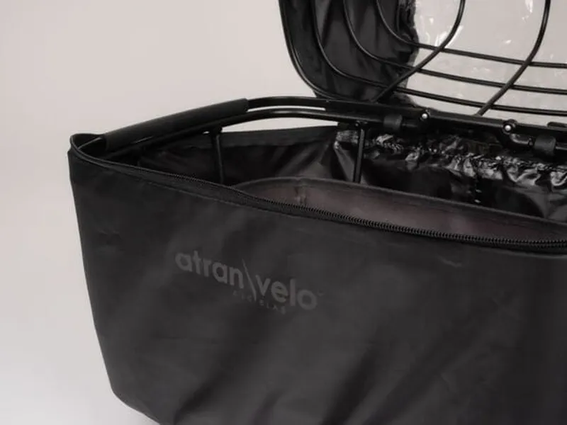 Atranvelo Rainy DUO Basket Cover - Black-2