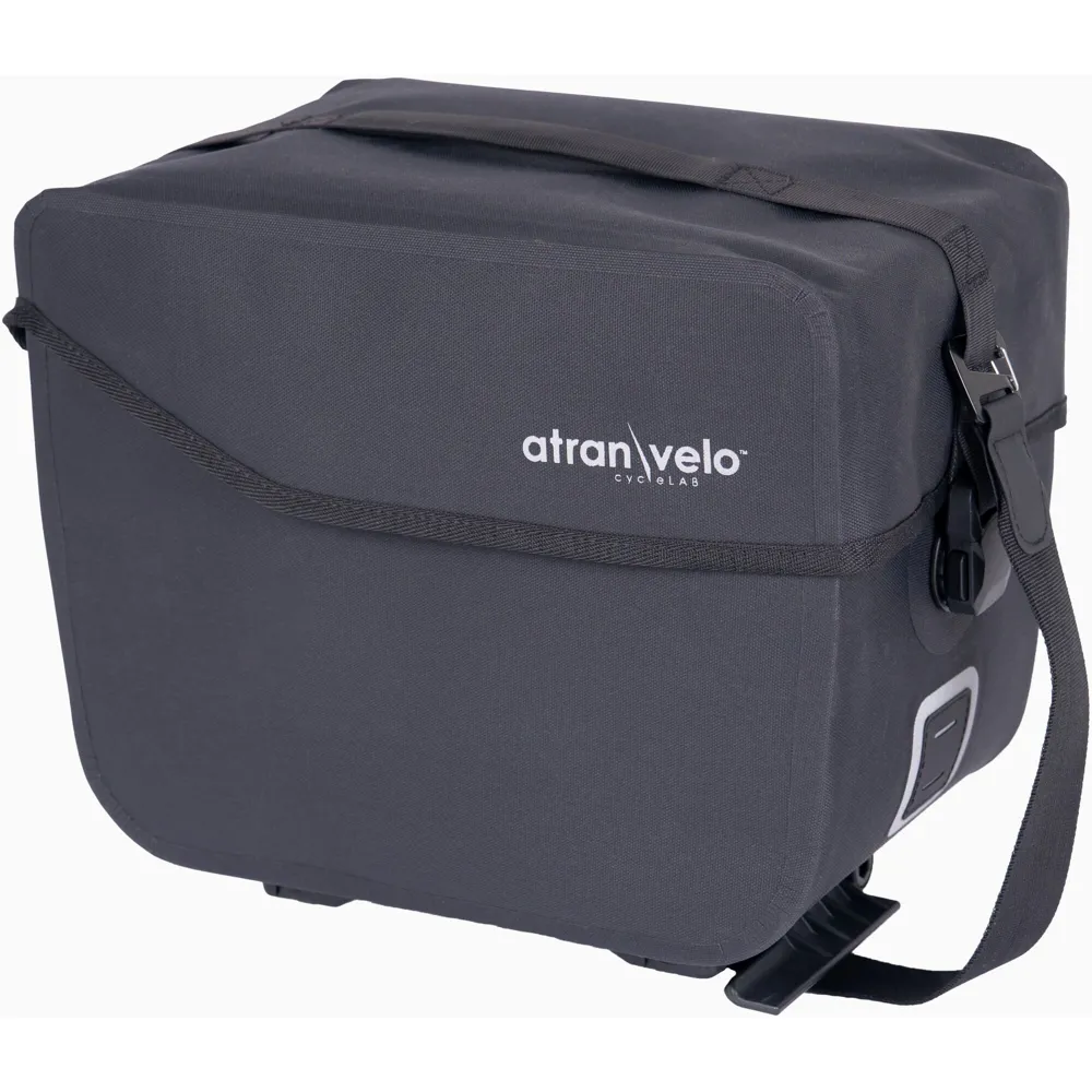 uPRISE Bikes Atranvelo AVS Waterproof Commuter Top Bag - 10 Litre - Black | Price match, 365 day return s, 18-Month Warranty, Finance Available & Free UK Delivery
