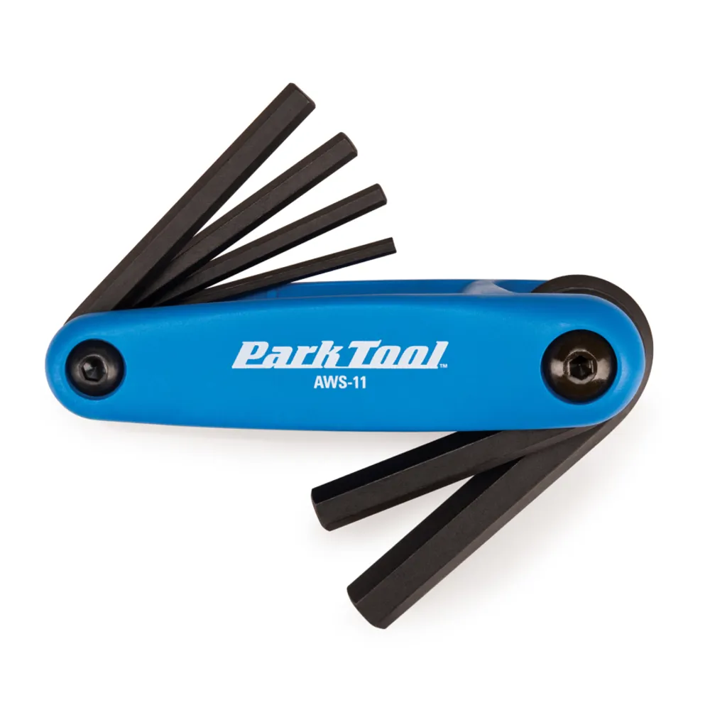 uPRISE Bikes Park Tool AWS-11 Fold-up Hex Wrench Set: 3-6/8/10 mm | Price match, 365 day return s, 18-Month Warranty, Finance Available & Free UK Delivery
