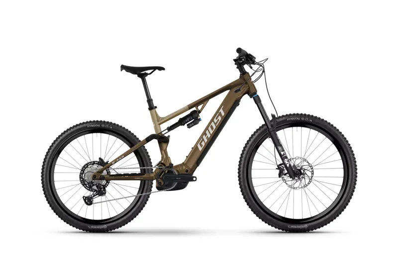 Ghost E-ASX Advanced 2026 Electric Full Suspension MTB - Brown Bear