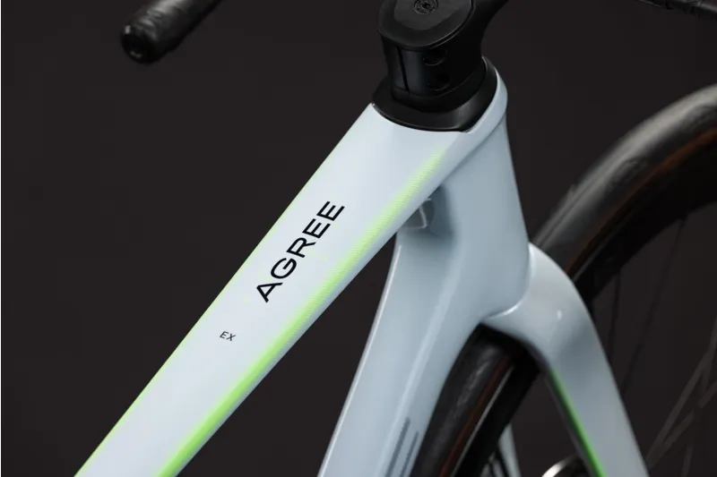 Cube Agree C:62 EX 2027 Carbon Road Bike - Glacier/Black-2